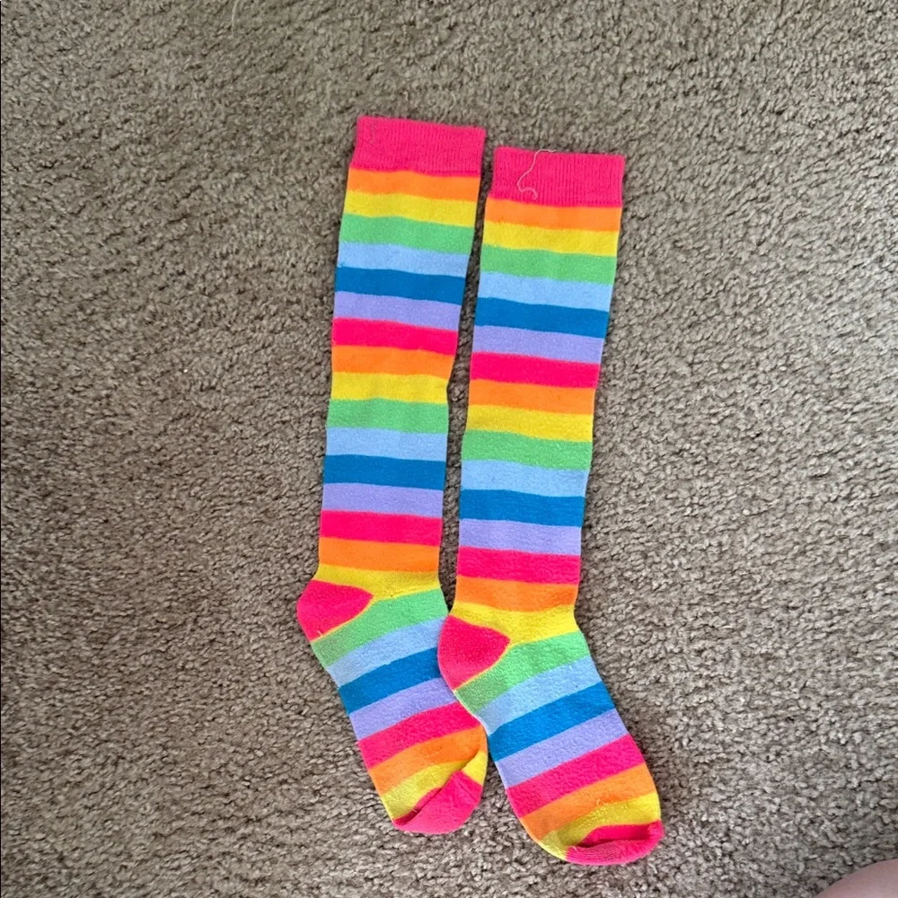 Colorful & Bright Knee-High Socks - Picture 2 of 4